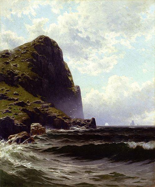 Alfred Thompson Bricher Brundith Head oil painting image